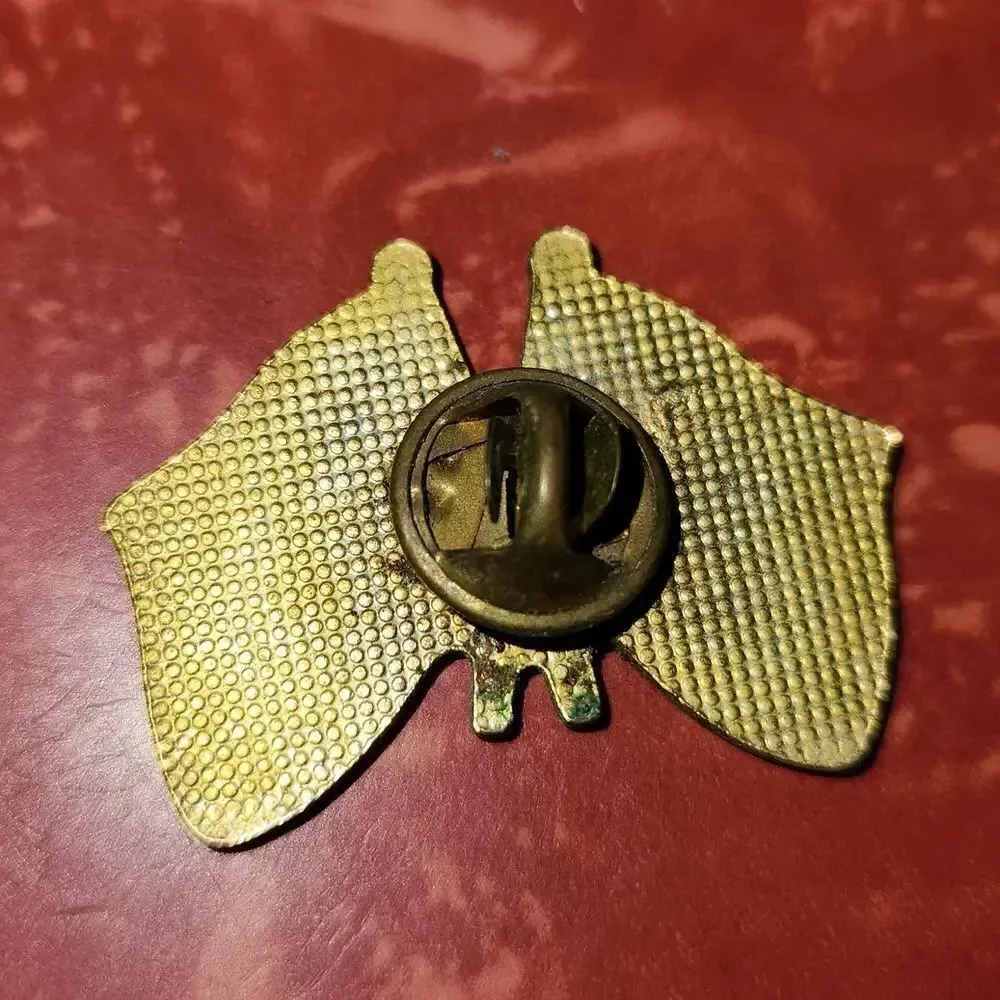 USA and Hawaii Flag Pin Vintage